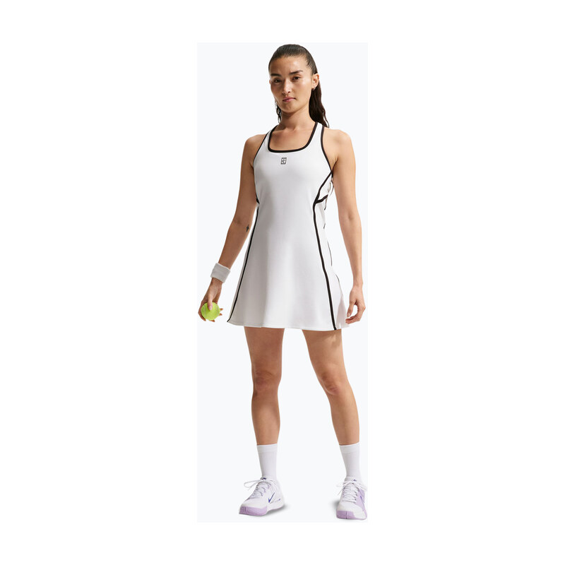 Šaty Nike Court Advantage white/black