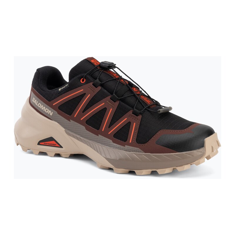 Pánské běžecké boty Salomon Speedcross Peak GTX black/oxford tan