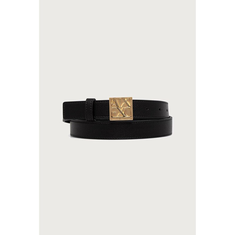 Armani Exchange pásek dámský z imitace kůže