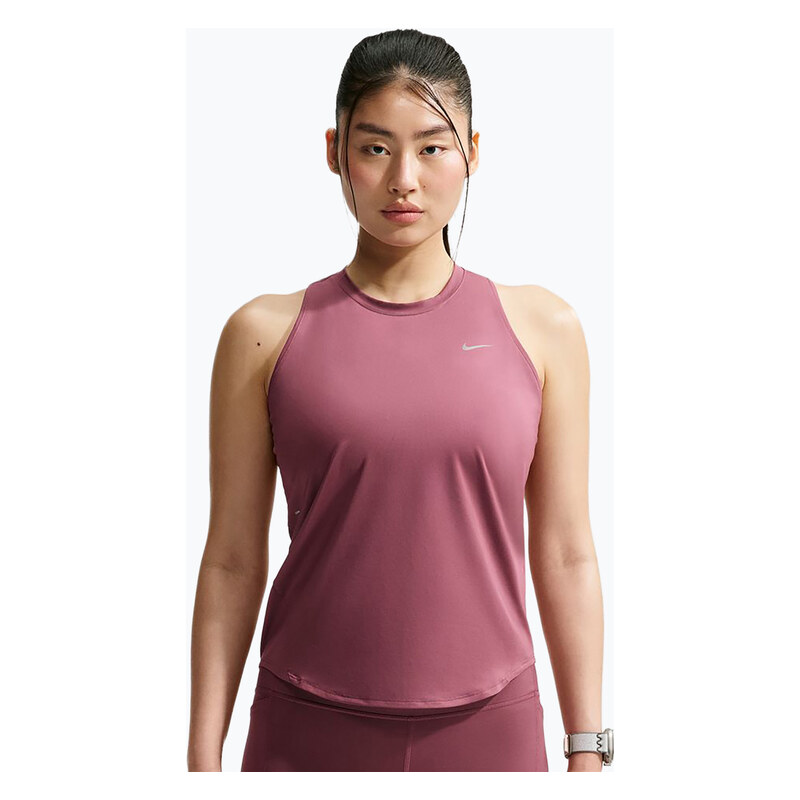 Dámské běžecké tričko Nike Swift Dri-Fit Tank Top pink smoke