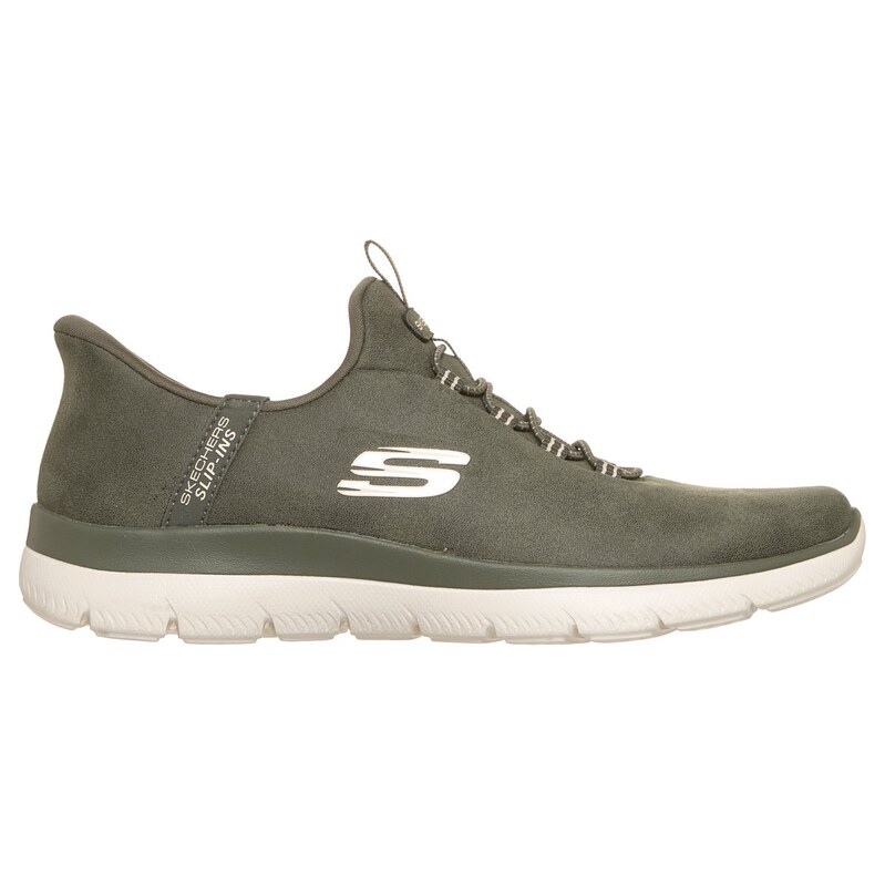 Skechers Ženy Slip-ins: Summits - True Stride Teniska v Olivová,
