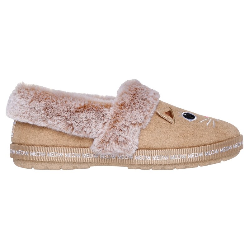 Skechers Ženy BOBS Too Cozy - Meow Pajamas Slip-On Shoes v