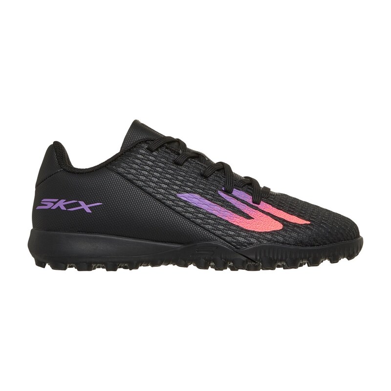 Skechers Chlapci SKX_2 Jr TD TF Shoes v Cerná/Fialový, Velikost
