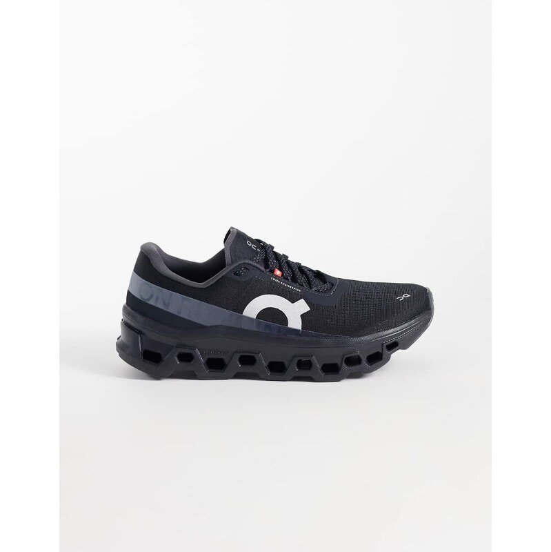 ON Cloudmonster 1 running trainers in black