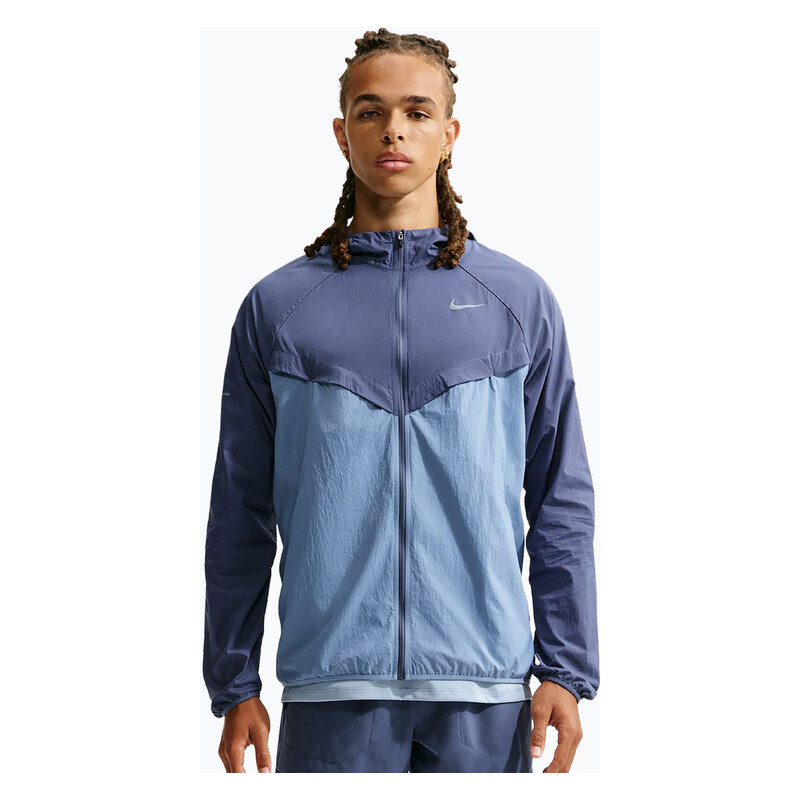 Pánská běžecká bunda Nike Stride diffused blue/work blue