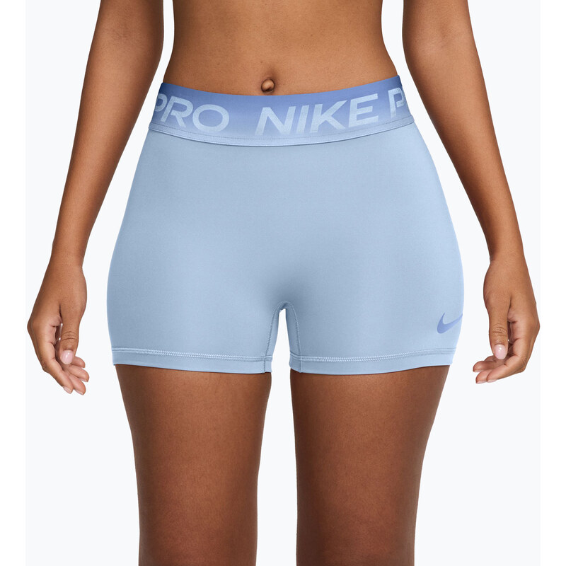 Dámské tréninkové šortky Nike Pro hydrogen blue/aluminum