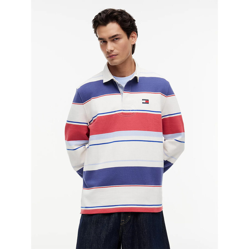 Tommy Jeans pánská pruhovaná mikina