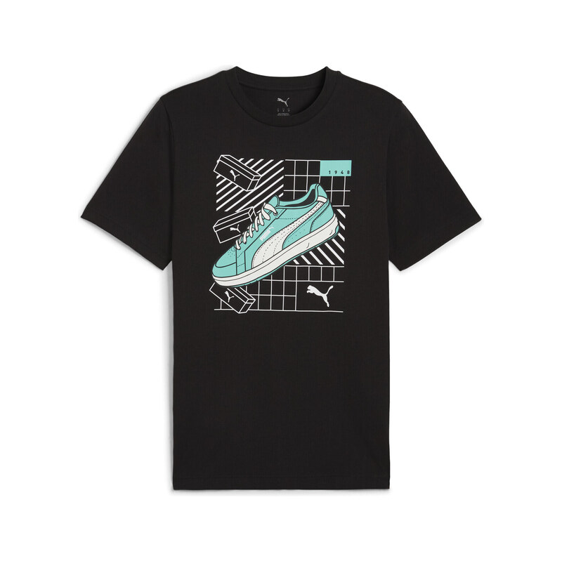 PUMA Graphics Sneaker Tee Men PUMA Black