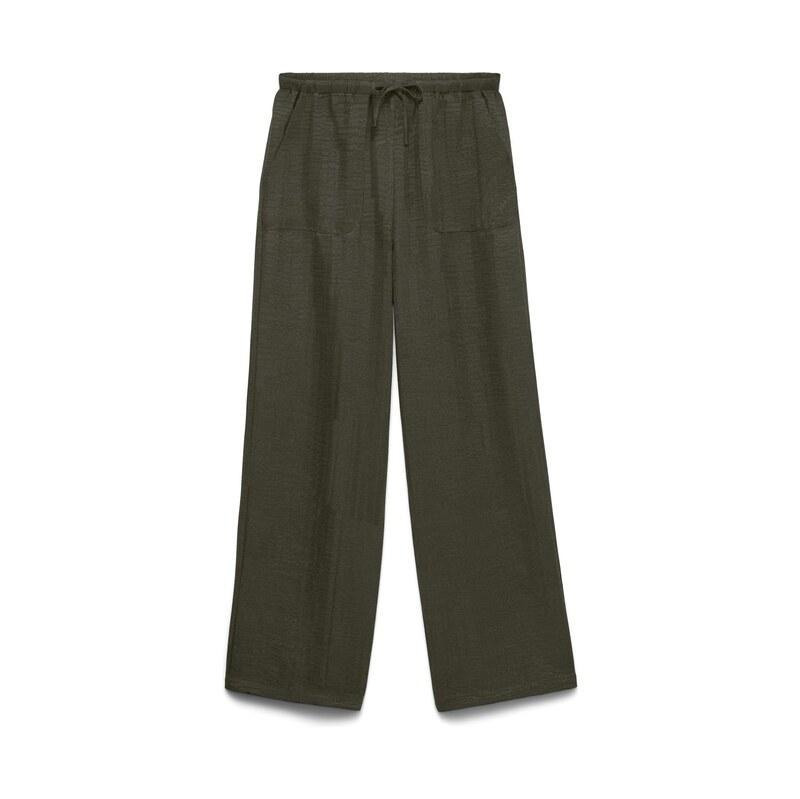 VERO MODA Kalhoty Melaney olivová