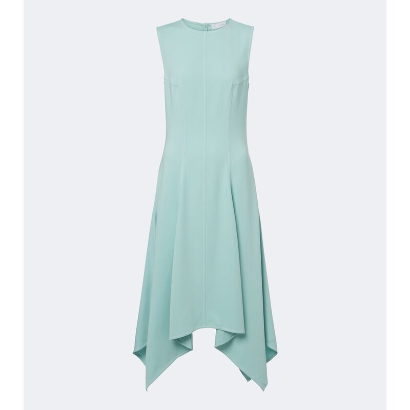 Stella McCartney Draped asymmetric midi dress