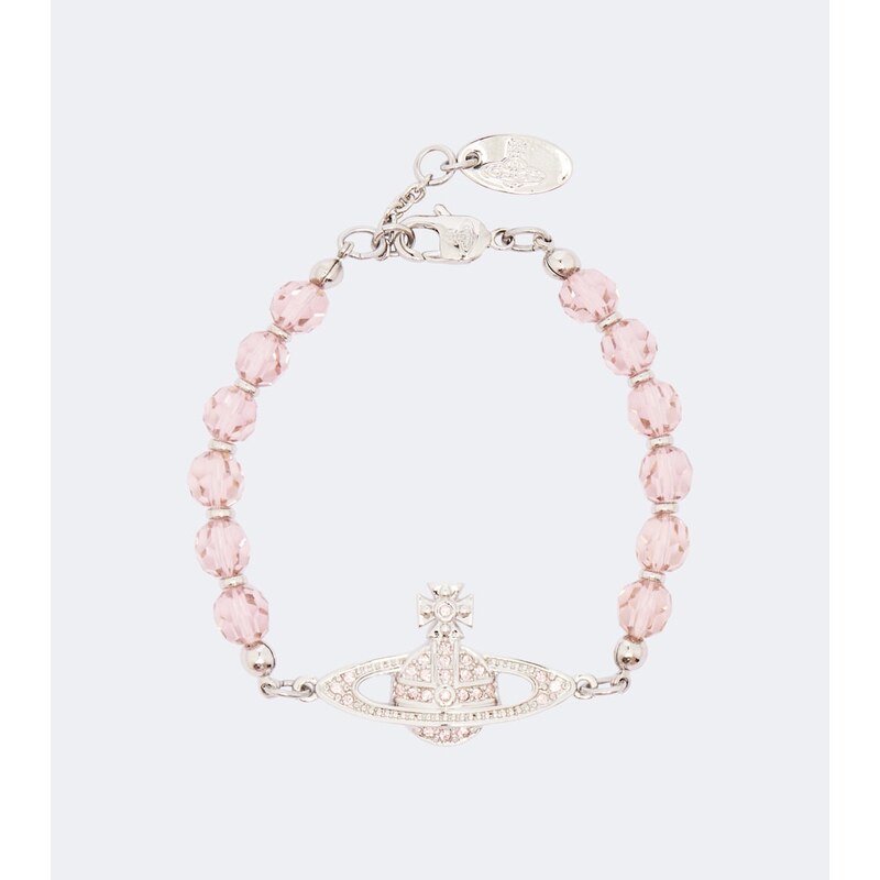 Vivienne Westwood Messaline Orb beaded bracelet