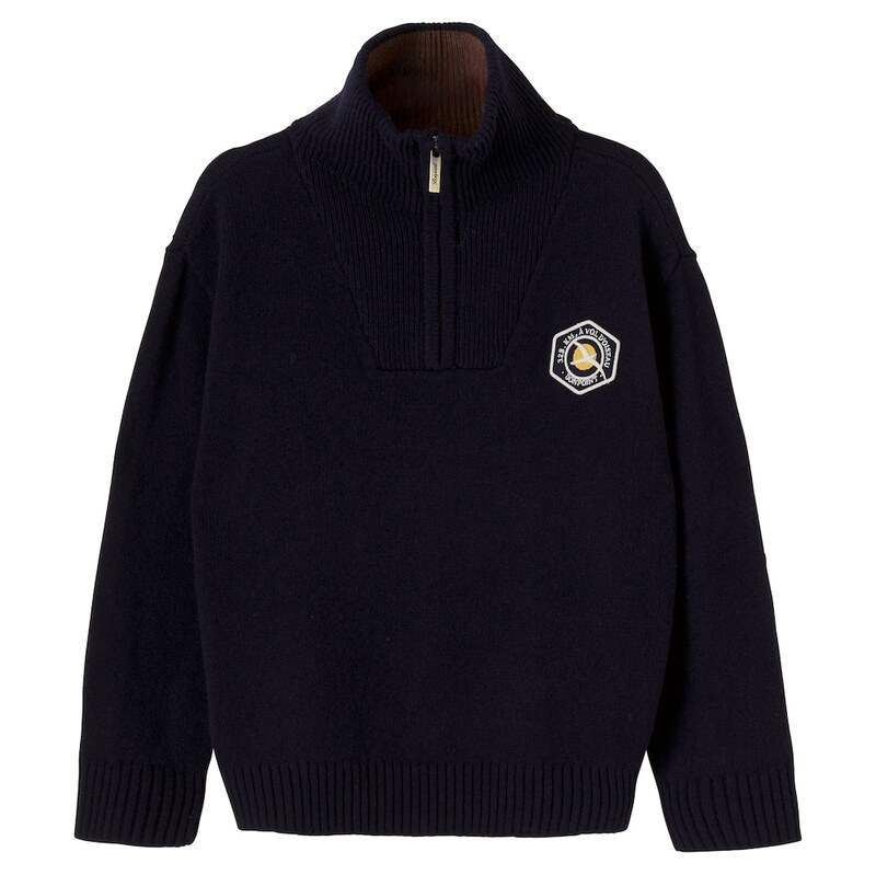 Bonpoint Marinus wool half-zip sweater