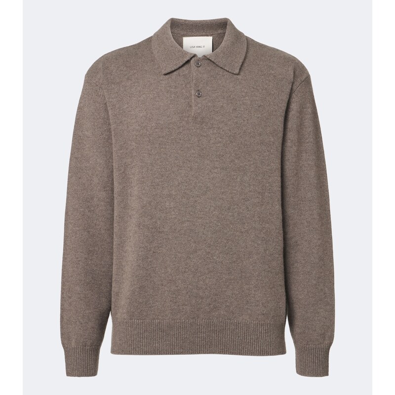 Lisa Yang Rufus cashmere polo sweater