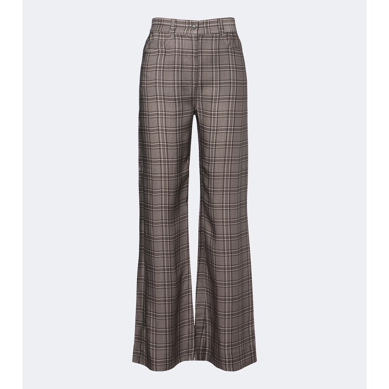 Acne Studios Checked wide-leg pants