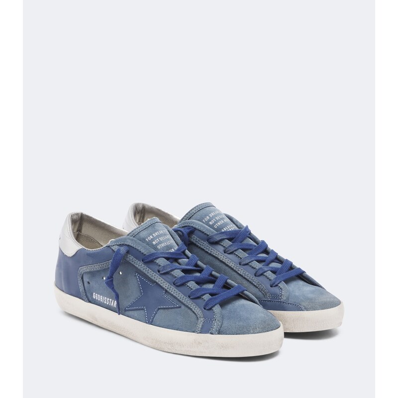 Golden Goose Super-Star leather and suede sneakers