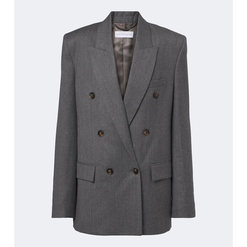 Dámský blejzer od Stella McCartney v šedé barvě