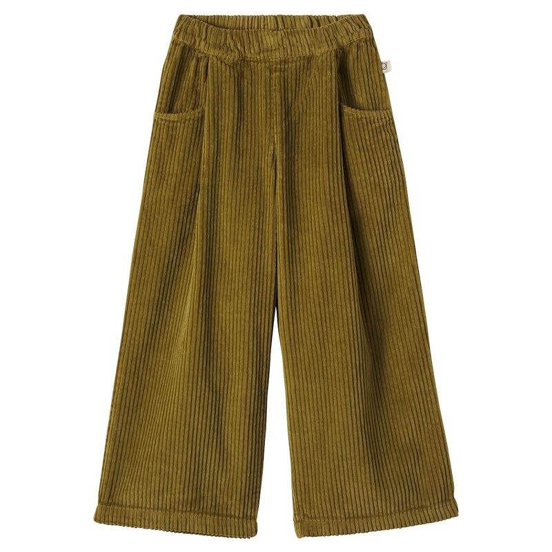 Cozmo Aura cotton corduroy wide-leg pants
