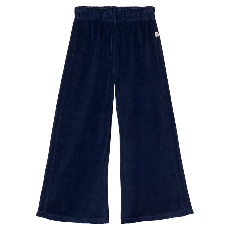 Cozmo Goi cotton-blend velvet wide-leg pants