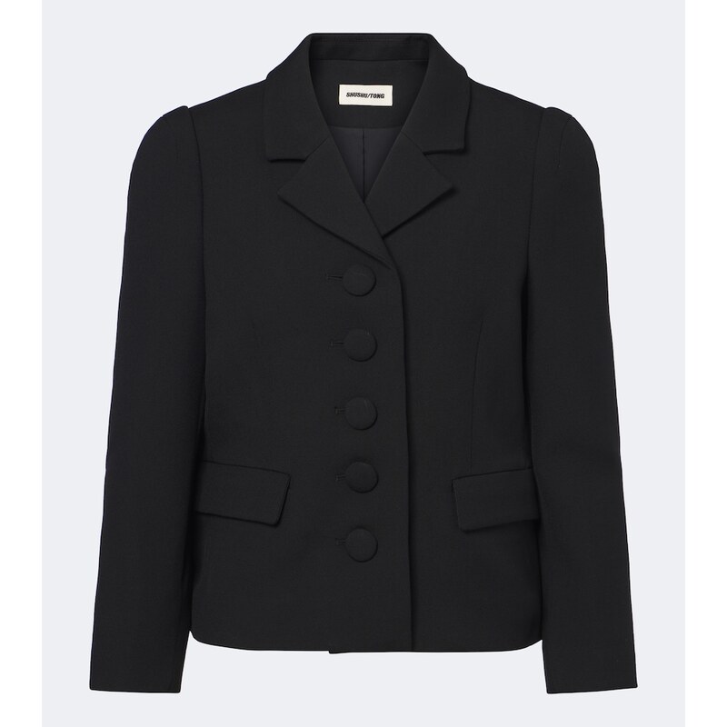 Shushu/Tong Wool and silk jacket