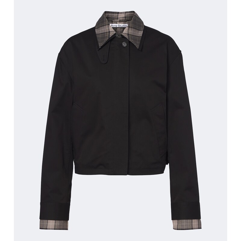 Dámský bomber z Acne Studios v černé barvě