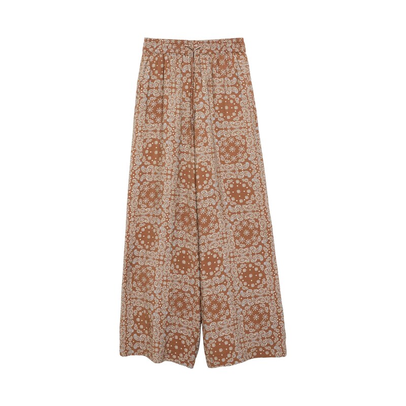 s.Oliver Kalhoty světlemodrá / karamelová / offwhite