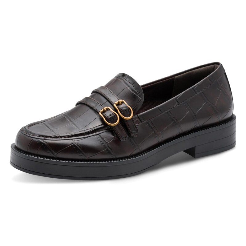 Tamaris Slipper tmavě hnědá