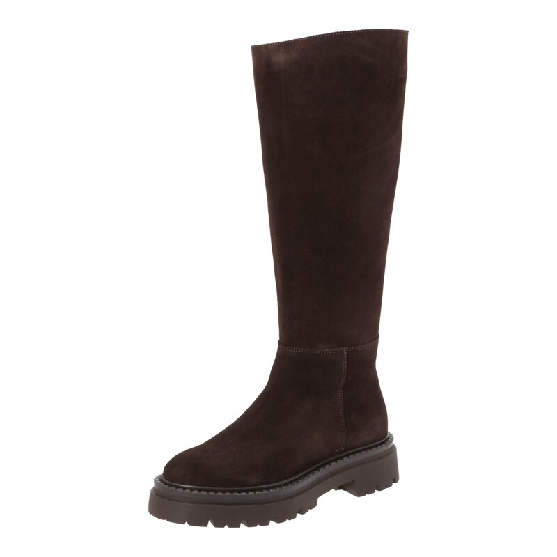 STEVE MADDEN Kozačky Kaja-W tmavě hnědá