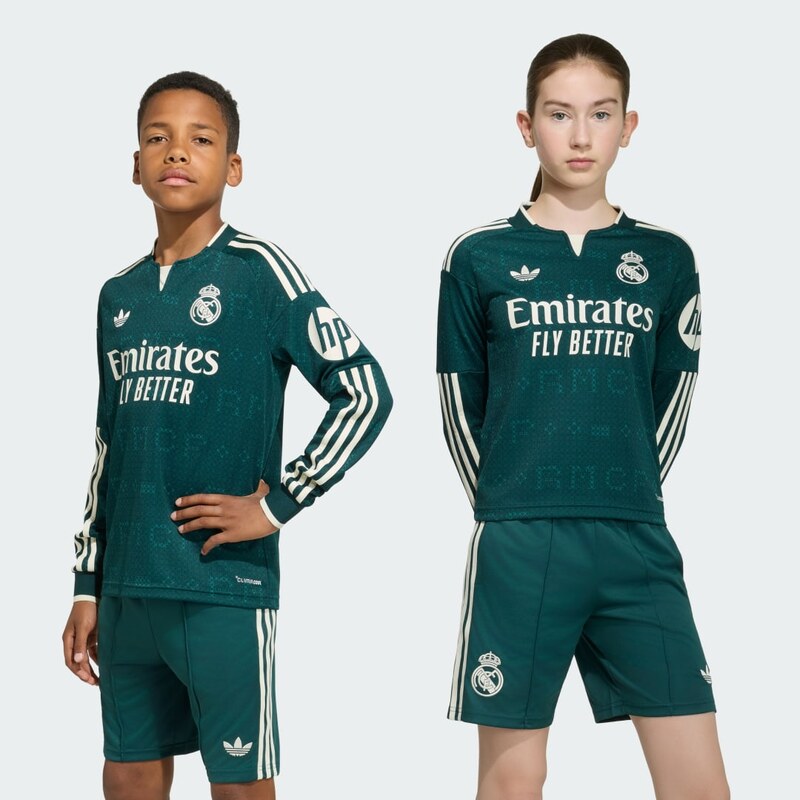 Adidas Venkovní dres Real Madrid 26/27 Long Sleeve Kids