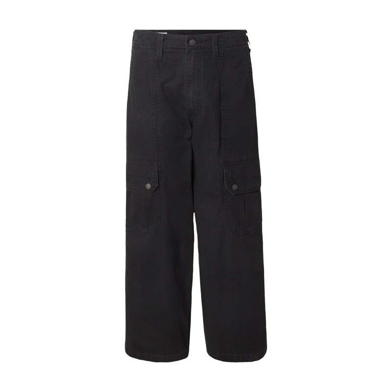 LEVIS  Džíny s kapsami černá džínovina