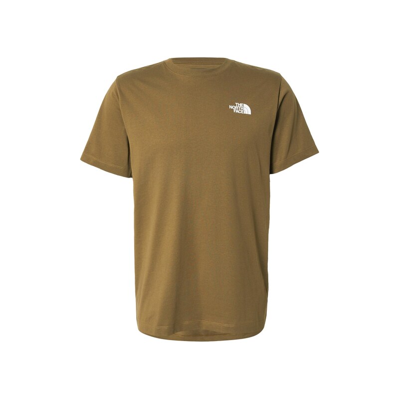 THE NORTH FACE Tričko EVOLUTION BOX NSE velbloudí / černá / bílá