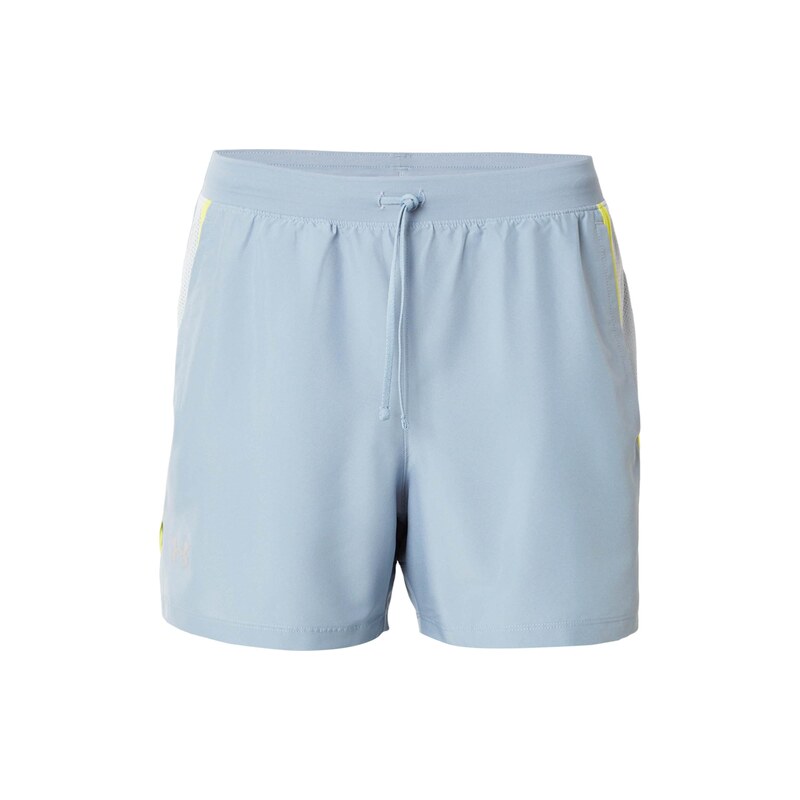 UNDER ARMOUR Sportovní kalhoty LAUNCH opálová / žlutá / bílá
