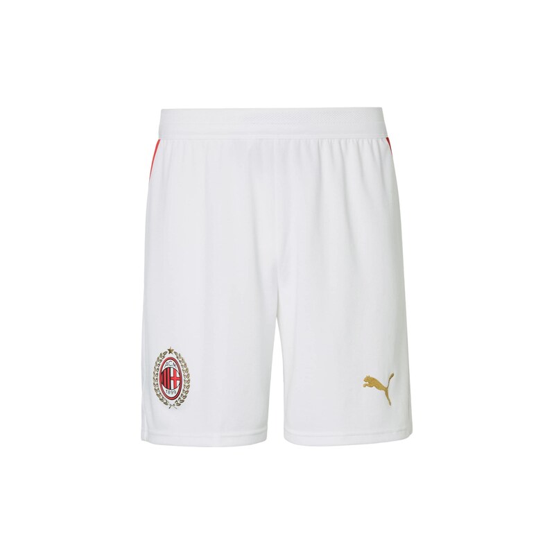 PUMA Sportovní kalhoty ACM zlatá / červená / bílá