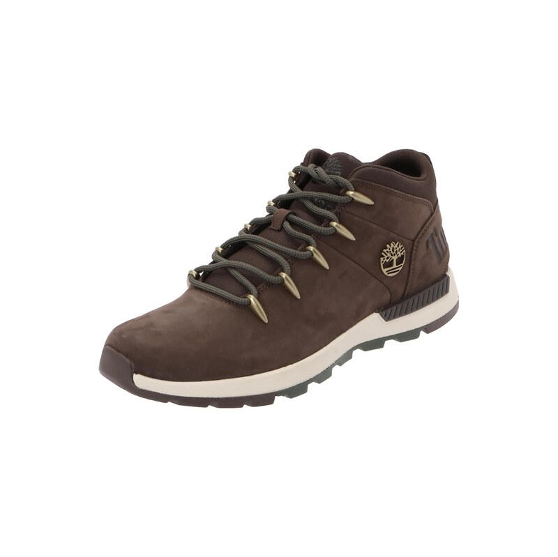 TIMBERLAND Šněrovací boty Sprint Trekker tmavě hnědá