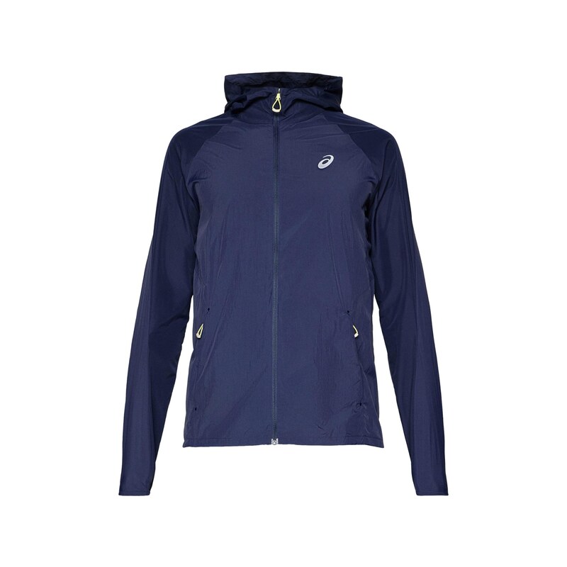 ASICS Sportovní bunda ROAD PACKABLE námořnická modř