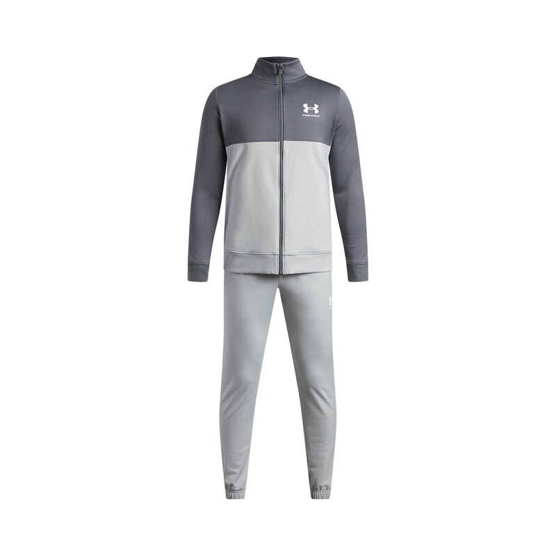 UNDER ARMOUR Tepláková souprava grafitová / světle šedá /