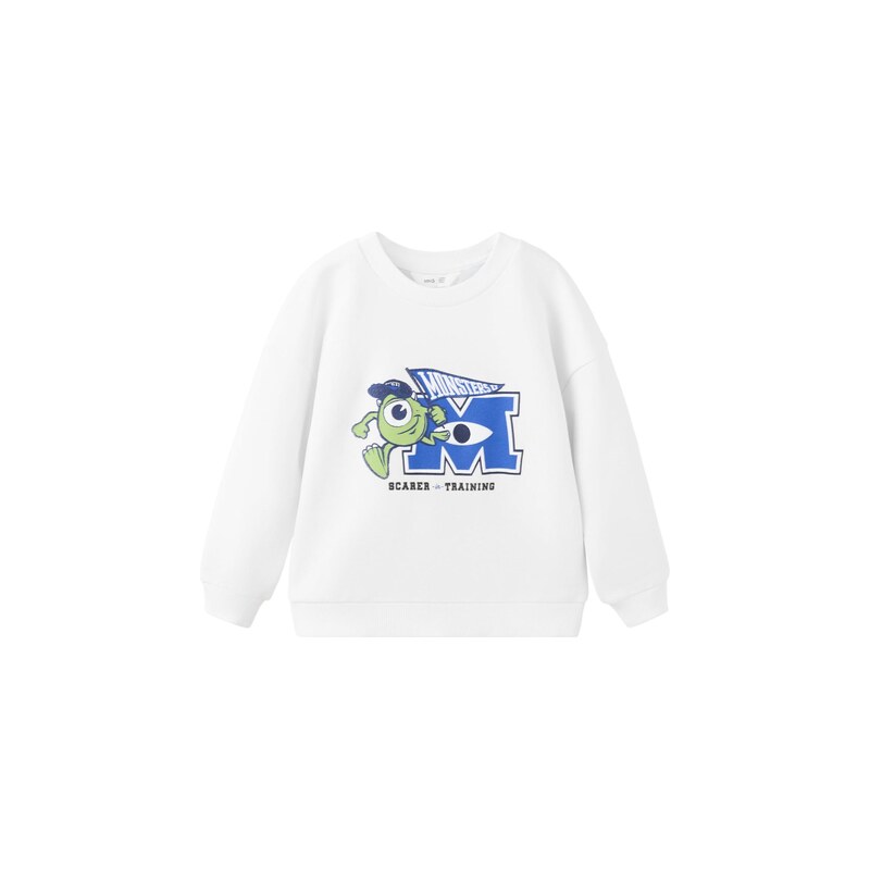 MANGO KIDS Mikina MONSUD2 námořnická modř / tmavě modrá / zelená