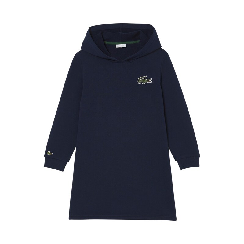 LACOSTE Šaty tmavě modrá / zelená / červená / bílá