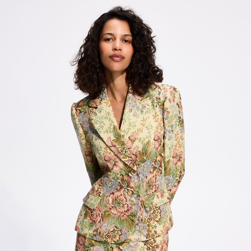 Reserved - LADIES` BLAZER - vícebarevná