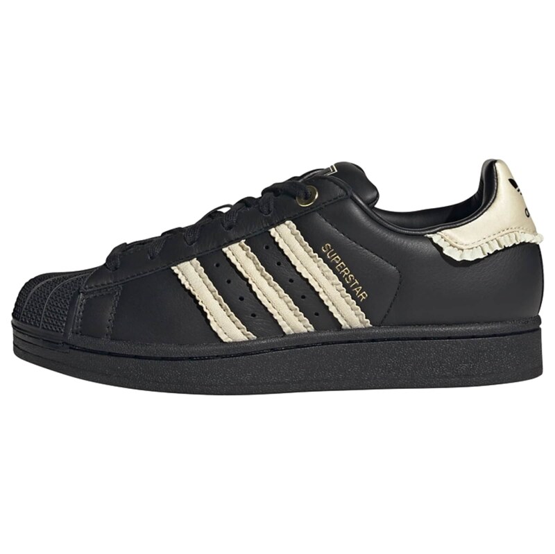 ADIDAS ORIGINALS Tenisky Superstar II nažloutlá / černá