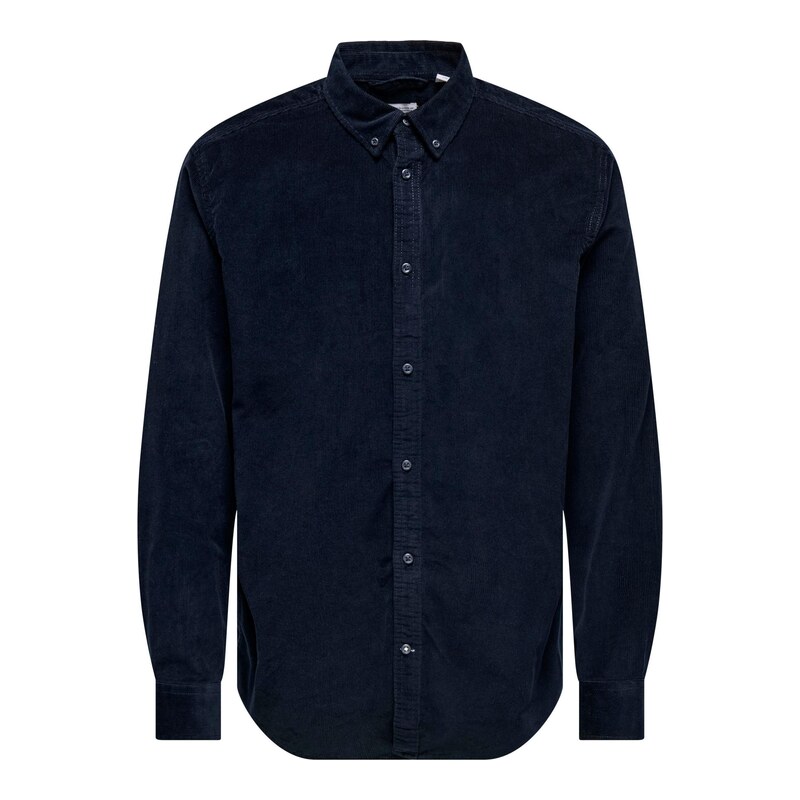 Only & Sons Košile ONSMICHAEL námořnická modř