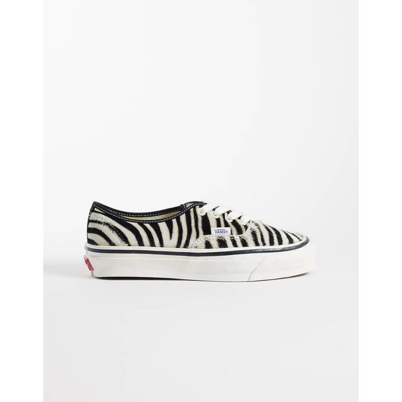 Vans LX Authentic 44 trainers in zebra print-Black