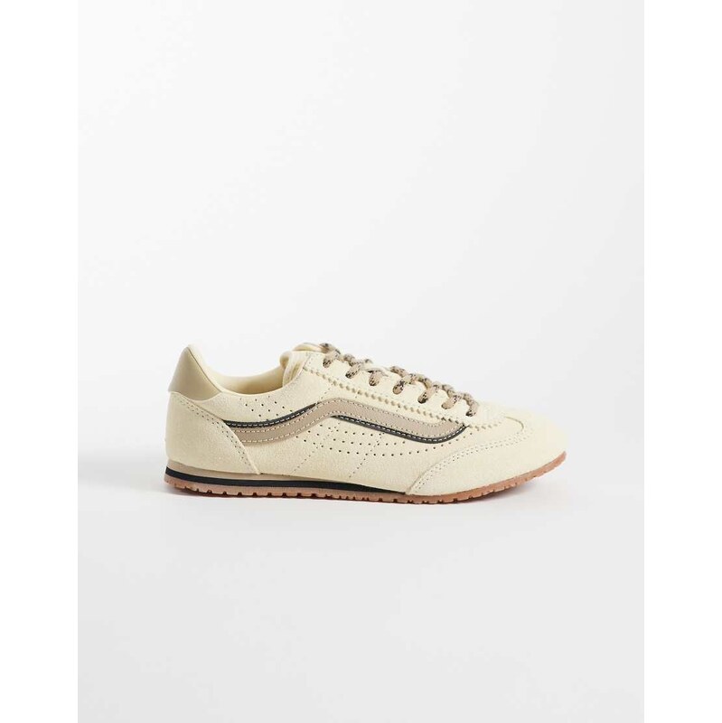 Vans Womens Super Lowpro trainers in beige-Neutral