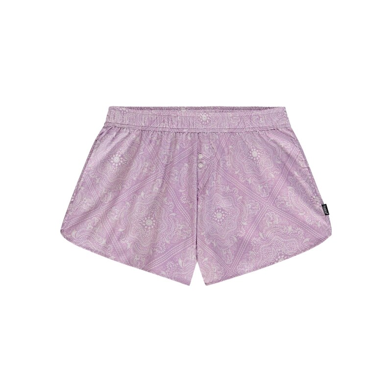Pockies Pyžamové kalhoty lenvandulová / bílá