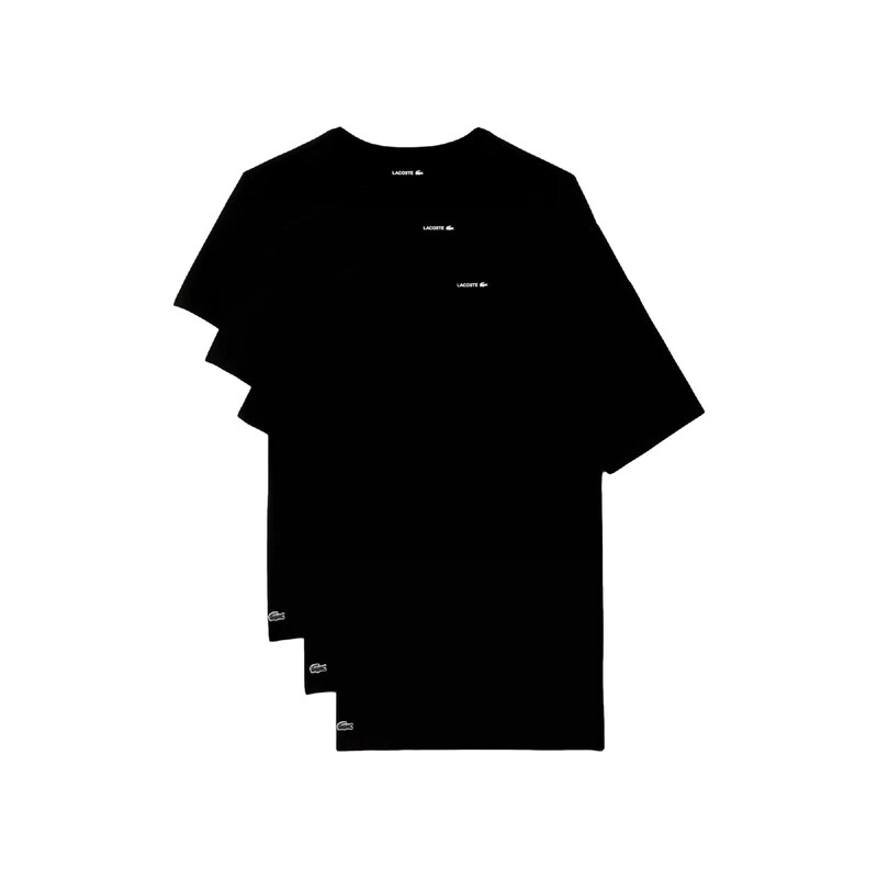 LACOSTE Tričko černá