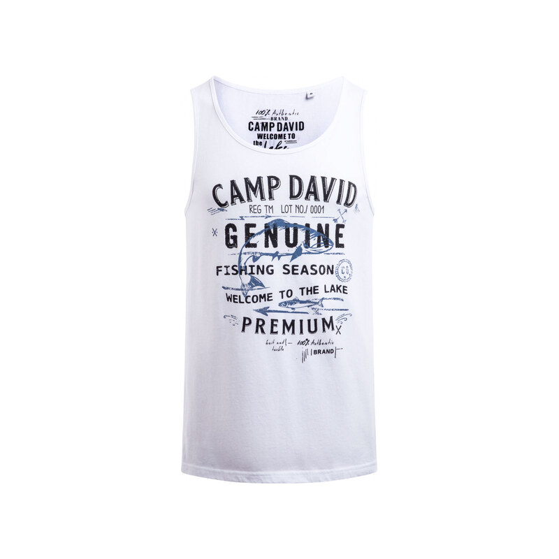 CAMP DAVID Tilko barvene olejem, s potiskem loga
