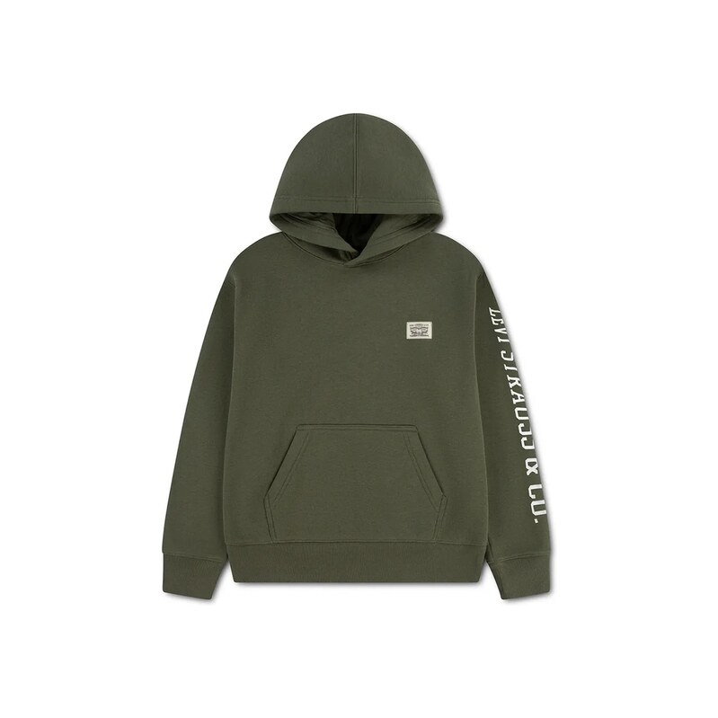 Levis mikina dětská s bavlnou SLEEVE HIT HOODIE