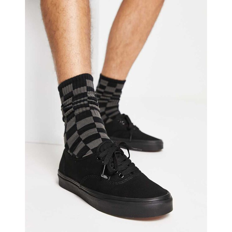Vans Authentic trainers in triple black
