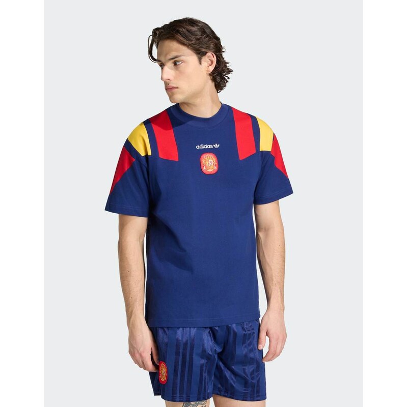 adidas performance Spain eqt tee in dark blue