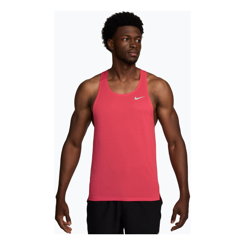 Pánské běžecké tričko Nike Fast Dri-Fit fusion red