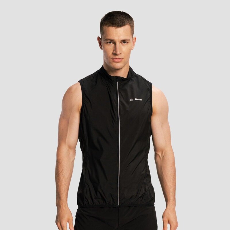 GYMBEAM Pánská běžecká vesta na zip Pulse X